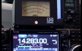 ICOM IC-7300 analogue {analog} s-meter prototype testing