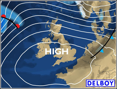 PROPAGATION ALERT: Massive High Pressure Over UK