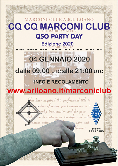 Marconi Club QSO Party Day 2020