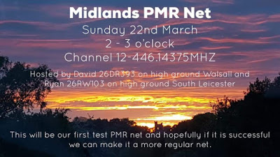 Midlands PMR Net 22/03/2020