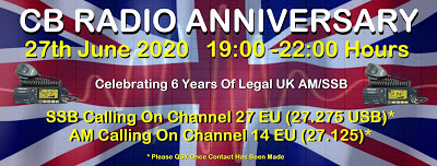 UK CB Radio Anniversary 27/06/2020