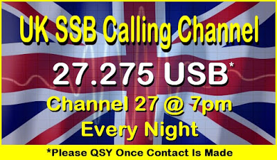 27.275 USB – UK SSB Calling Channel