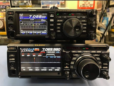 Yaesu FTDX10 / FT-991A Size Comparison