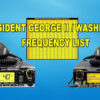 President George II / Washington Frequency List